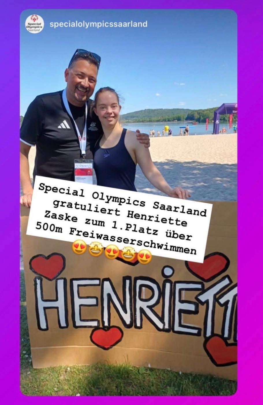 Hilfe durch Sport - Gold für Henriette Zaske - Special Olympics 2026
